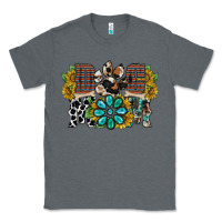 Charcoal Heather dog mom western Classic Tee - RacoonDesign