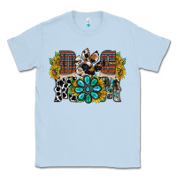 Dusty Blue dog mom western Classic Tee - RacoonDesign