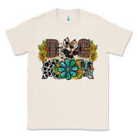 Natural dog mom western Classic Tee - RacoonDesign