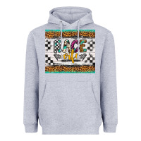 Heather Grey race wife Heavyweight Hoodie - Artiststas