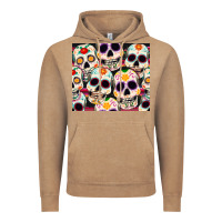 Vintage Coffee cinco de mayo skull Vintage Hoodie - CowGirlArtShop