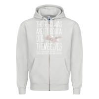 Dove Grey Clam Diggers Funny Quote Gift Long Beach Peninsula Zipper Hoodie - minhPixels