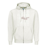 Oatmeal Heather Clam Diggers Funny Quote Gift Long Beach Peninsula Zipper Hoodie - minhPixels