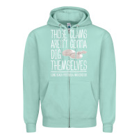 Seafoam Clam Diggers Funny Quote Gift Long Beach Peninsula Zipper Hoodie - minhPixels