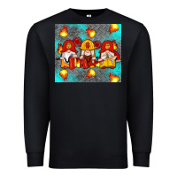 Black firefighter gnomes Premium Sweatshirt - Artiststas
