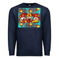 Navy firefighter gnomes Premium Sweatshirt - Artiststas