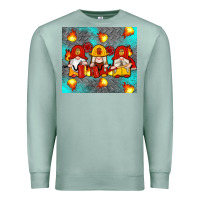 Seafoam firefighter gnomes Premium Sweatshirt - Artiststas
