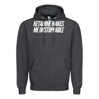 Smoke Ketamine  with Saying  Drugs Khole Dose Gift Idea Zipper Hoodie - minhPixels