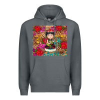 Rock Mexican girl Premium Hoodie - RanaPortraitStore
