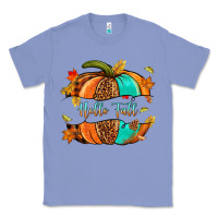 Colony Blue pumpkin hello fall Classic Tee - NancyCooperArtShop