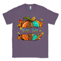 Lavender pumpkin hello fall Classic Tee - NancyCooperArtShop