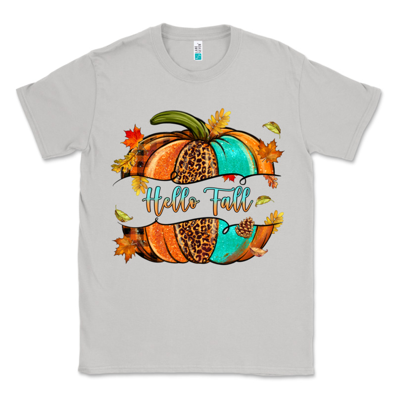Pumpkin Hello Fall Classic Tee by NancyCooperArtShop | Teevron
