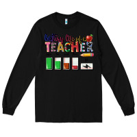 Black battery life of teacher Long Sleeve Tee - CowGirlArtShop