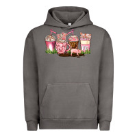 Pigment Tornado pig coffee cups Urban Hoodie - AdoDesignShop