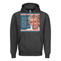 Charcoal Heather Truvy Steel Magnolias Suffering Funny Movie Quote Zipper Hoodie - minhPixels