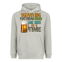 Moon Dust surviving fatherhood one beer at a  time Heavyweight Hoodie - Artiststas