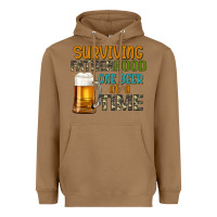 Toasted Coconut surviving fatherhood one beer at a  time Heavyweight Hoodie - Artiststas