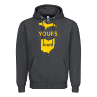 Smoke Up Yours State Of Ohio Funny Anti Oh Pro Michigan Meme Zipper Hoodie - minhPixels