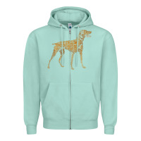Seafoam Vizsla Dog Owner Funny Gift I Love My Vizsla Dog Vizsla Zipper Hoodie - minhPixels