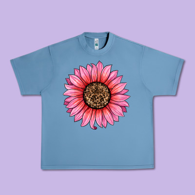 Valentines Day Sunflower Urban Heavy Tee Designed By Ranaportraitstore