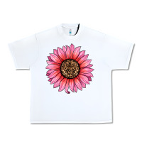 White valentines day sunflower Urban Heavy Tee - RanaPortraitStore