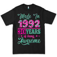Black made in 1992, 30 years of being awesome Premium Tee - Jasminsmagicworld