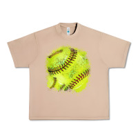 Burro Softball background Urban Heavy Tee - HowdyJamesFarm