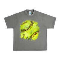 Tornado Softball background Urban Heavy Tee - HowdyJamesFarm