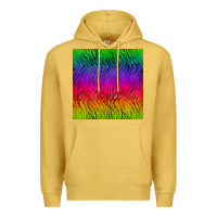 Antique Gold colorful tiger seamless pattern Premium Hoodie - BundleAndBundleShop