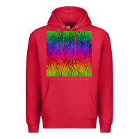 Cardinal colorful tiger seamless pattern Premium Hoodie - BundleAndBundleShop