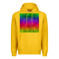 Lemon colorful tiger seamless pattern Premium Hoodie - BundleAndBundleShop