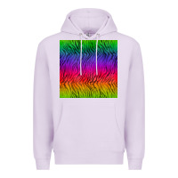 Lilac colorful tiger seamless pattern Premium Hoodie - BundleAndBundleShop