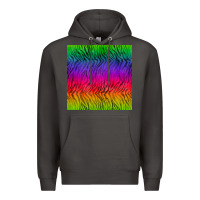 Smoke colorful tiger seamless pattern Premium Hoodie - BundleAndBundleShop