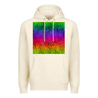 Tofu colorful tiger seamless pattern Premium Hoodie - BundleAndBundleShop