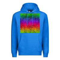 True Royal colorful tiger seamless pattern Premium Hoodie - BundleAndBundleShop
