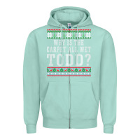 Seafoam Why Is The Carpet All Wet Todd Ugly Sweater Funny Gift Zipper Hoodie - minhPixels