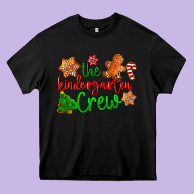 The Kindergarten Crew Heavy Core Tee Designed By Lillyallendesigns
