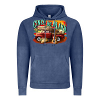 Vintage Denim cinco de mayo truck Vintage Hoodie - CowGirlArtShop