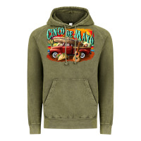Vintage Olive cinco de mayo truck Vintage Hoodie - CowGirlArtShop