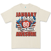 Bone january 1942 80 years of being awesome Premium Tee - Jasminsmagicworld