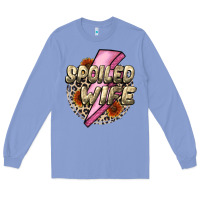Colony Blue Spoiled Wife Mother's Day Long Sleeve Tee - CowGirlArtShop