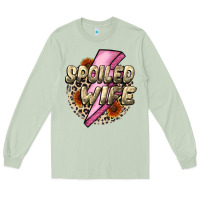 Matcha Spoiled Wife Mother's Day Long Sleeve Tee - CowGirlArtShop