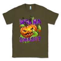 Army Green Wanna Smash? Classic Tee - texasbilliewilder