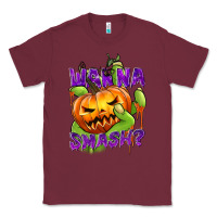 Burgundy Wanna Smash? Classic Tee - texasbilliewilder