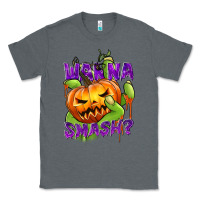 Charcoal Heather Wanna Smash? Classic Tee - texasbilliewilder