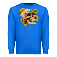 True Royal skull flowers and gemstone Premium Sweatshirt - Artiststas