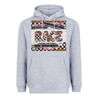 Heather Grey race Heavyweight Hoodie - Artiststas