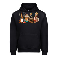 Black cookie coffee cup Urban Hoodie - AdoDesignShop