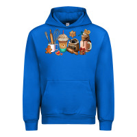 Cobalt cookie coffee cup Urban Hoodie - AdoDesignShop