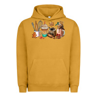 Pigment Peanut Butter cookie coffee cup Urban Hoodie - AdoDesignShop